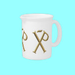 Golden "3-D" Chi-Rho 3 pitchers