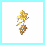 Golden "3-D" Grapes posters