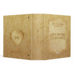Golden 50th Anniversary - Customize 2 Inch 3 Ring Binders