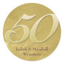 Golden (50th) anniversary sticker