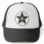 Golden 5 Point Star Trucker Hats