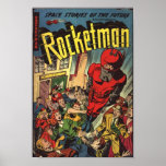 Golden Age Comic Art - Rocketman Posters Golden Age Comic Art - Rocketman Posters