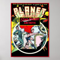 Golden Age Comic Art - Star Pirate Posters