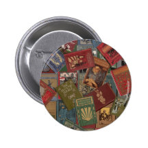 Golden Age of Books Pins