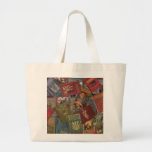 Golden Age of Books Tote Bags