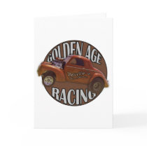 Golden Age Willys Gasser Drag Racing Patina Cards