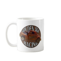 Golden Age Willys Gasser Drag Racing Patina Coffee Mug