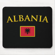 Golden Albania mousepads