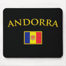 Golden Andorra Mouse Mat