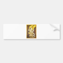 Golden Angel Bumper Sticker