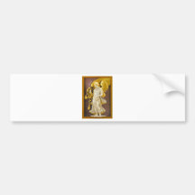 Golden Angel Bumper Sticker