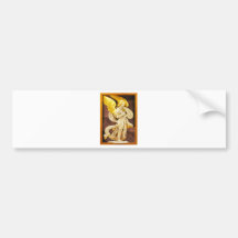 Golden Angel Bumper Sticker