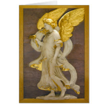Golden Angel Greeting Card