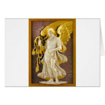 Golden Angel Greeting Card