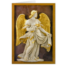 Golden Angel Greeting Card