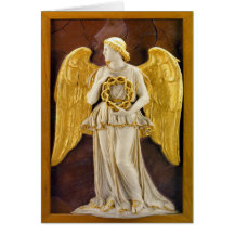 Golden Angel Greeting Card
