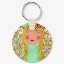 GOLDEN ANGEL Keychain