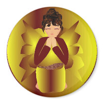 Golden Angel magnets by Yve_13 Golden Angel magnets