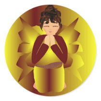 Golden Angel stickers by Yve_13 Golden Angel stickers