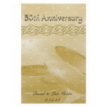 Golden Anniversary Bands Of Love Set Custom Stationery