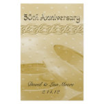 Golden Anniversary Bands Of Love Stationery Paper