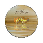 Golden Anniversary Hearts Candy Tins at Zazzle
