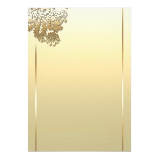 golden anniversary invitation