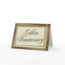 Golden Anniversary Invitation Cards
