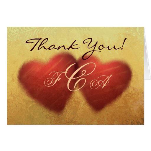 Golden Anniversary Thank You Cards Zazzle