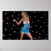 Golden Apple Poster
