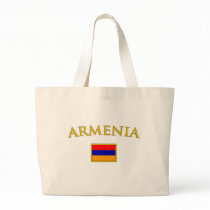 Golden Armenia Tote Bags