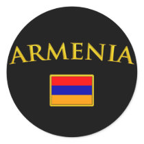 Golden Armenia Sticker