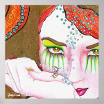 artsprojekt, girl, female, woman, portrait, abstract, fantasy, modern, contemporary, painting, drawing, patricia, vidour, ink, art, sick, cool, femme, argentina, fatale, perfume, scent, hand, eyes, illustration, illustrations, word picture, Types of tobacco, widow woman, Burley (tobacco), delineation, turkish tobacco, word-painting, tobacco, rancidness, Nottingham, woman of the street, England, lady of pleasure, Imperial Tobacco, Poster with custom graphic design