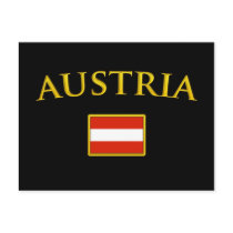 Golden Austria Post Card