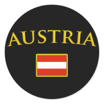 Golden Austria stickers