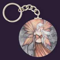 Golden Autumn Fairy keychains