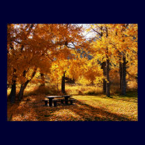 Golden Autumn posters