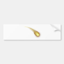 Golden Ball /FireBall Bumper Sticker