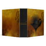 Golden Banshini Recipe Book 3 Ring Binder