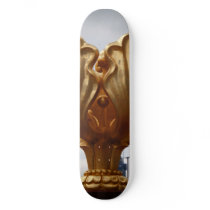 Golden Bauhinia Square Skateboard Decks