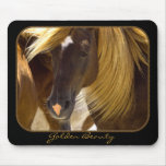 Golden Beauty Horse Mousepad