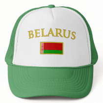 Golden Belarus Mesh Hats