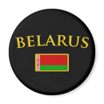Golden Belarus Magnet