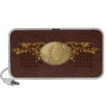 Golden Belt Buckle Western Mp3 Speaker