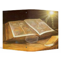 Golden Bible Binder