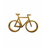 Golden Bicycle Design Shirts