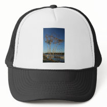 Golden Birch with ship Trucker Hats