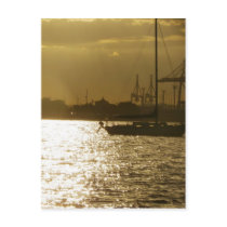 Golden Boat Light Post Cards