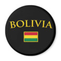 Golden Bolivia magnets