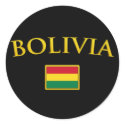 Golden Bolivia stickers